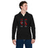 Unisex basic zip hoodie